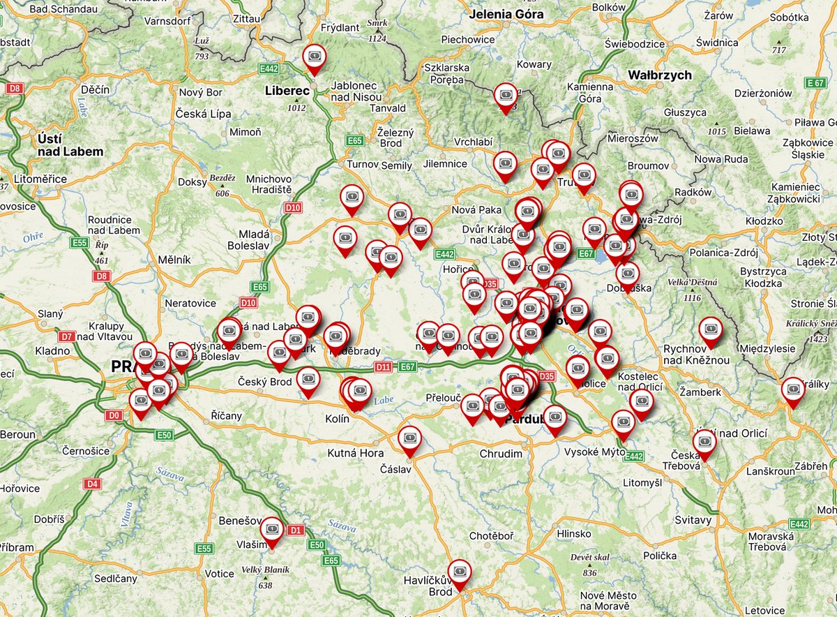Mapa našich realizací v České republice